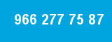 966 277 75 87 966 277 75 87